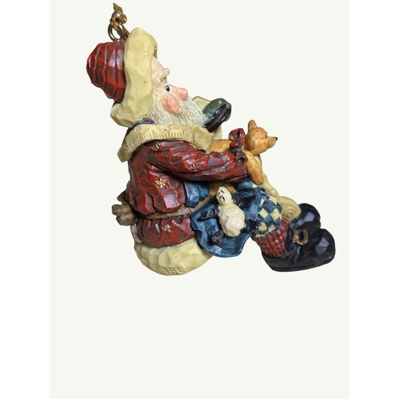Boyds Carvers Choice Santa Ornament The Final Inspection  Limited Edition - Picture 7 of 13